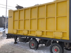 Работу снегоплавильной машины в Ставрополе показали на видео