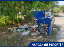 Площадки под мусор в Нефтекумске оставляют желать лучшего