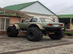 Вездеходный автомобиль из старого «БМВ» сделал житель Ставрополя