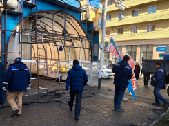 Вместо пластикового ангара в центре Ставрополя вырастут деревья