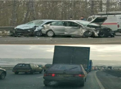 На трассе Пятигорск-МинВоды при столкновении двух иномарок пострадала девушка