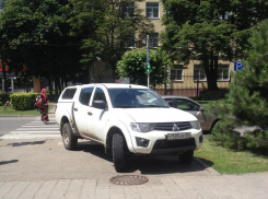 Паркуюсь как хочу: ставрополец на иномарке мешал мамам с колясками пройти