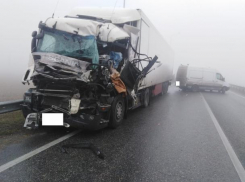 На Ставрополье  из-за сильного тумана столкнулись семь машин