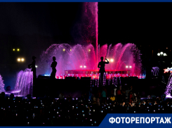 В Ставрополе на первомай прошло открытие сезона фонтанов