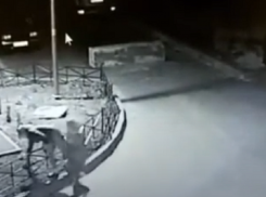 Вандалы обезобразили двор матери Андрея Джатдоева