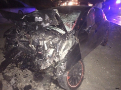 На Ставрополье погибли 5 человек при столкновении легковушек