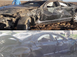 Лопнувшее на скорости 240км/ч колесо привело к аварии около Ставрополя