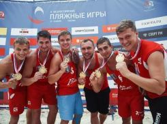 Первыми чемпионами в истории Всероссийских пляжных игр стали ставропольские гандболисты