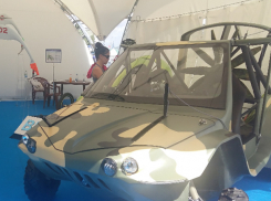 Летающий автомобиль-амфибия «Тритон» от ставропольских «Кулибиных» поразил посетителей международной авиакосмической выставки