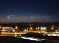 «Северное сияние» над городом удивило ставропольчан