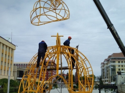 Новый арт-объект появился на Александровской площади в Ставрополе 