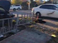 Появилось видео с места страшной аварии с погибшей девочкой под Минеральными Водами