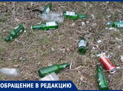 Остатки макарон и пустые бутылки на территории больницы Георгиевска неприятно удивили пациента 