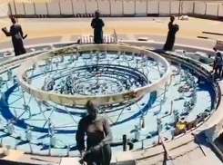 Обилие эмоций вызвал ещё не открывшийся светомузыкальный фонтан в Ставрополе