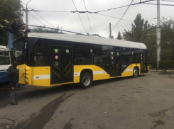 Еще один троллейбус с автономным ходом приехал в Ставрополь