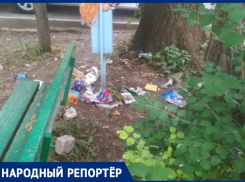 Свалка в центре Ставрополя возмутила местную жительницу