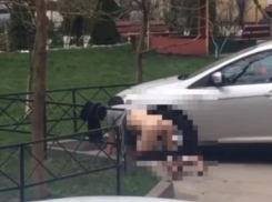 Неадеквата из «Олимпийского» в Ставрополе забрали в отдел внутренних дел