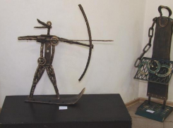 Инсталляции из металлолома в жанре анепластики появились в Кисловодске