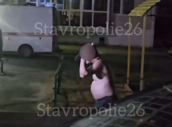 Мужчина с ножом разгуливал ночью в Михайловске