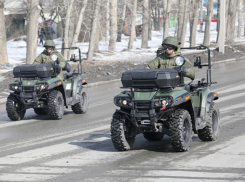 В военном параде в Ставрополе впервые примут участие мотовездеходы Южного военного округа