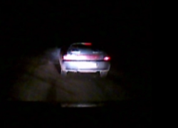 Полицейские остановили нарушителя стрельбой по колесам: видео