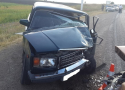 В очередной аварии на Ставрополье пострадал полицейский