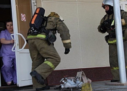 60 человек спасли из пламени в горящем санатории в Кисловодске