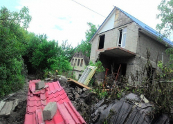 Сошедший оползень уничтожил два жилых дома на окраине Ставрополя