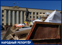 «Чиновники просто забили»: беспорядок возле здания правительства после фестиваля в Ставрополе показали горожане
