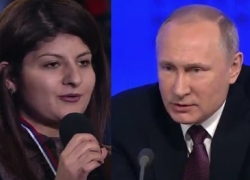 Путин ответил на вопрос девушки из Пятигорска об исламе и терроризме