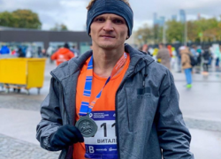 Ставропольский бегун принял участие в московском международном марафоне