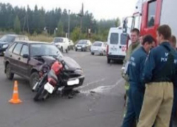 Пострадавшего при столкновении скутера и "Опеля" доставили в больницу Ставрополя