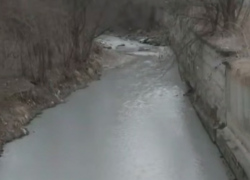 Река Березовая в Кисловодске стала походить на известь: власти назвали причину 