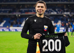 200 матчей на бровке: ставропольский футбольный судья провел юбилейный поединок в элитном дивизионе 