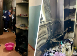Пожар из-за детской шалости едва не уничтожил квартиру в Минеральных Водах 