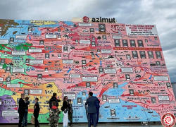 Ставропольское панно из песка попало в Книгу рекордов России