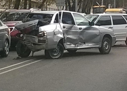 В Ставрополе произошло тройное ДТП