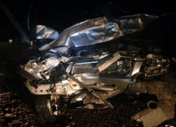 Девушка погибла в чудовищном столкновении «Волги» и «Нивы» на Ставрополье 