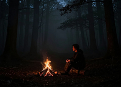 Пьяный угонщик из Ставрополья уснул у костра после ДТП в Краснодарском крае