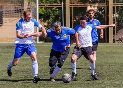 Седые футболисты Ставрополья вышли на поля снова тряхнуть стариной 