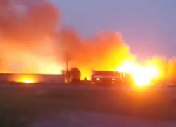 Полыхающий камыш напугал жителей Ставрополья