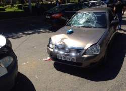 Студента сбила "Приора" около Аграрного университета