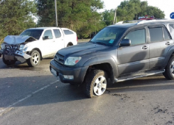 Женщина с ребенком попали в больницу после жесткого ДТП «Тойоты» и «Ниссана» на Ставрополье 