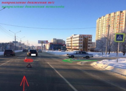 На пешеходном переходе по улице Доваторцев в Ставрополе сбили 55-летнюю женщину