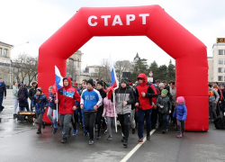 Спортивная эстафета в Ставрополе собрала 4000 человек