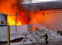 В Ставрополе горел Южный рынок
