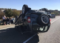 Двух человек увезла "скорая" после ДТП с "Шевроле" на Ставрополье 