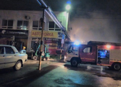 В Ставрополе в офисном здании произошел пожар