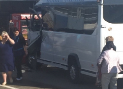 Пассажирский автобус попал в жуткое ДТП на ставропольской трассе «Кавказ»