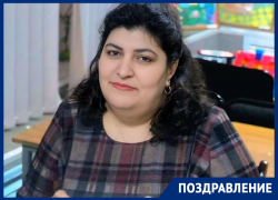 Директор Георгиевской библиотечной системы Маринэ Саркисян отмечает день рождения